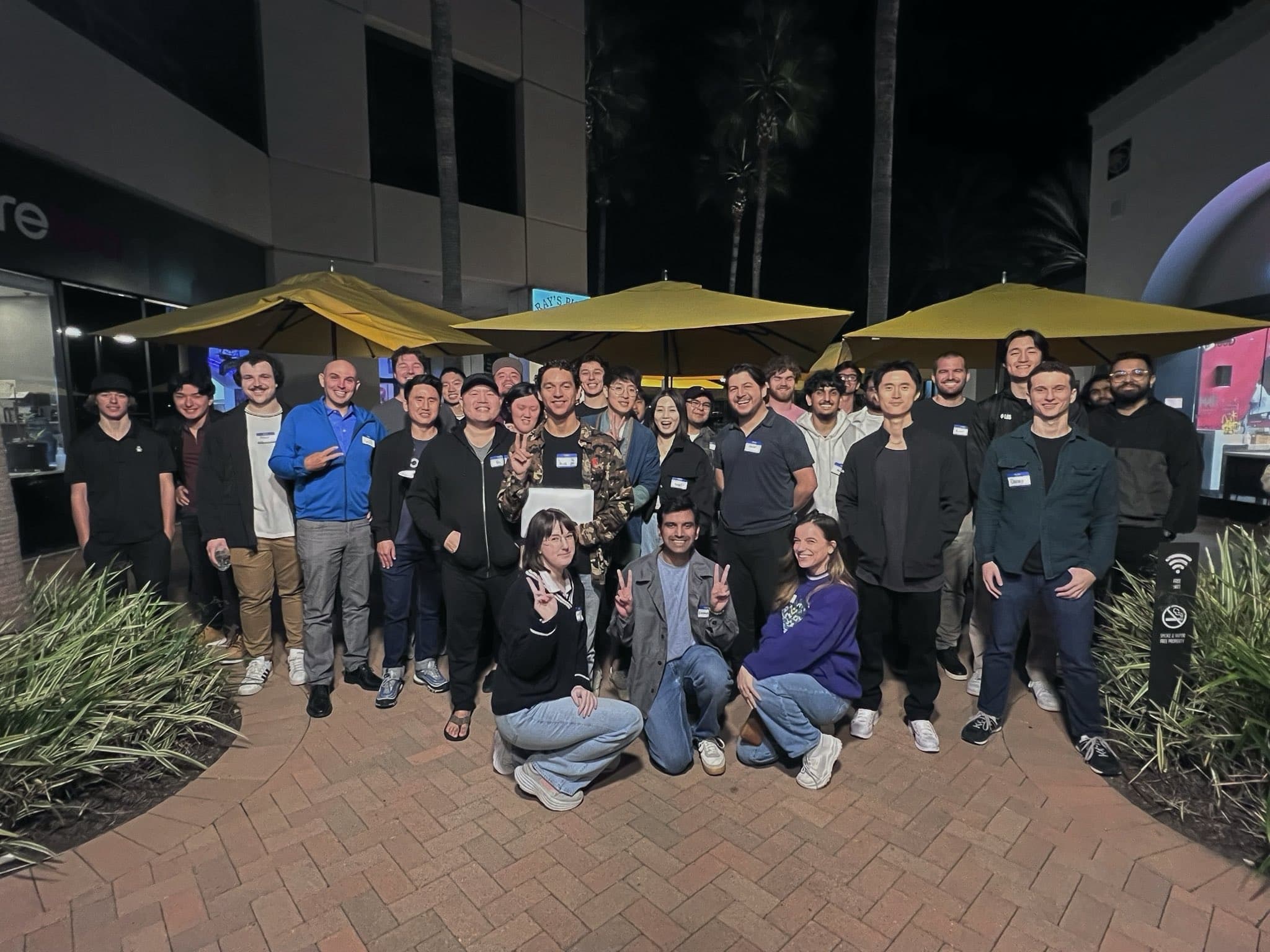 Tech Night moments with community